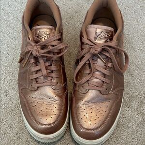 Nike Air Jordan Women's Sneakers in Rose Gold